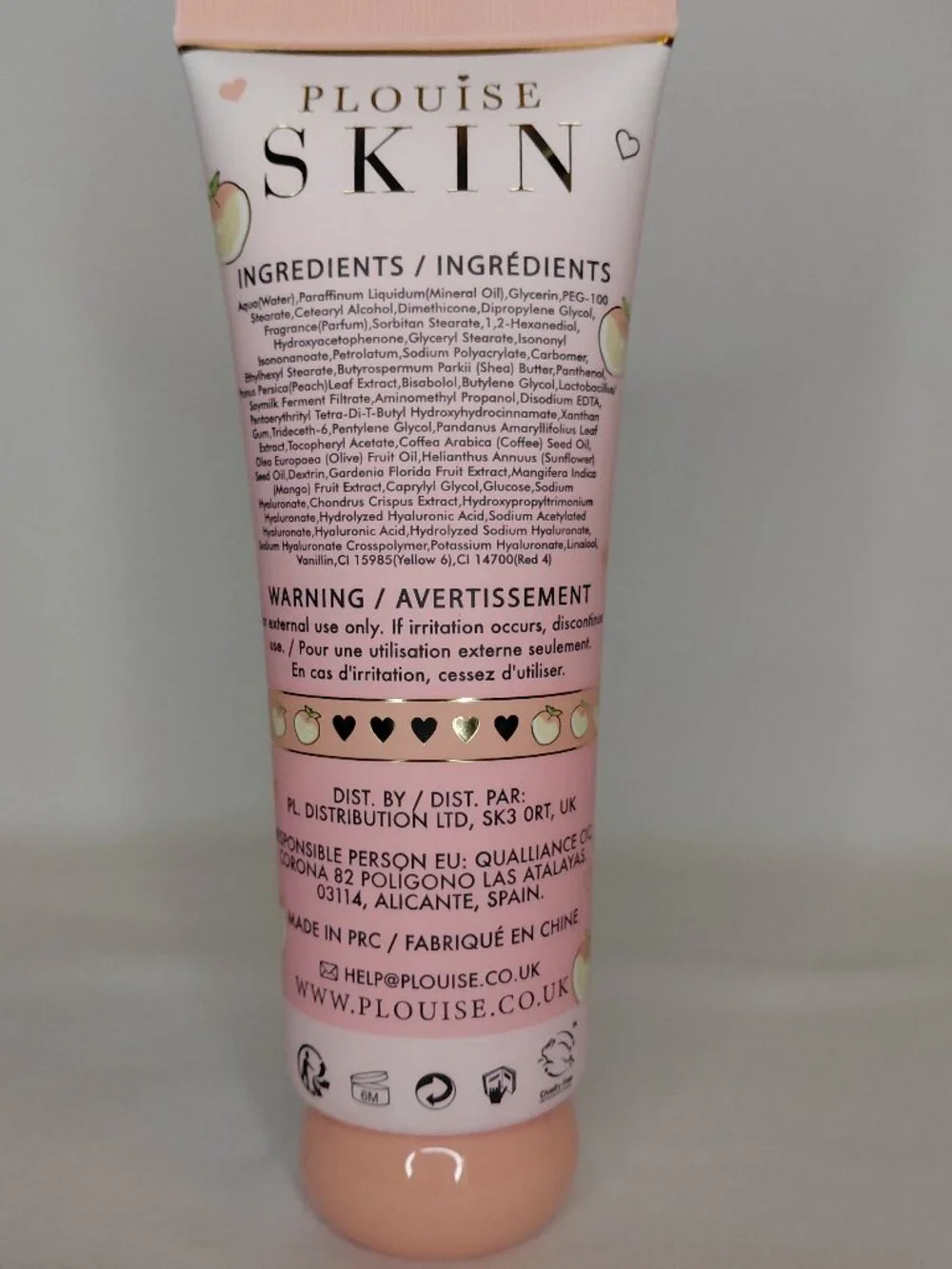 P.Louise - Let's Get Juicy Peaches and Cream Body Lotion